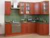 Кухня Трапеза Классика 1230x2100 с гнутыми фасадами фрезеровка модерн (h=700 мм) 